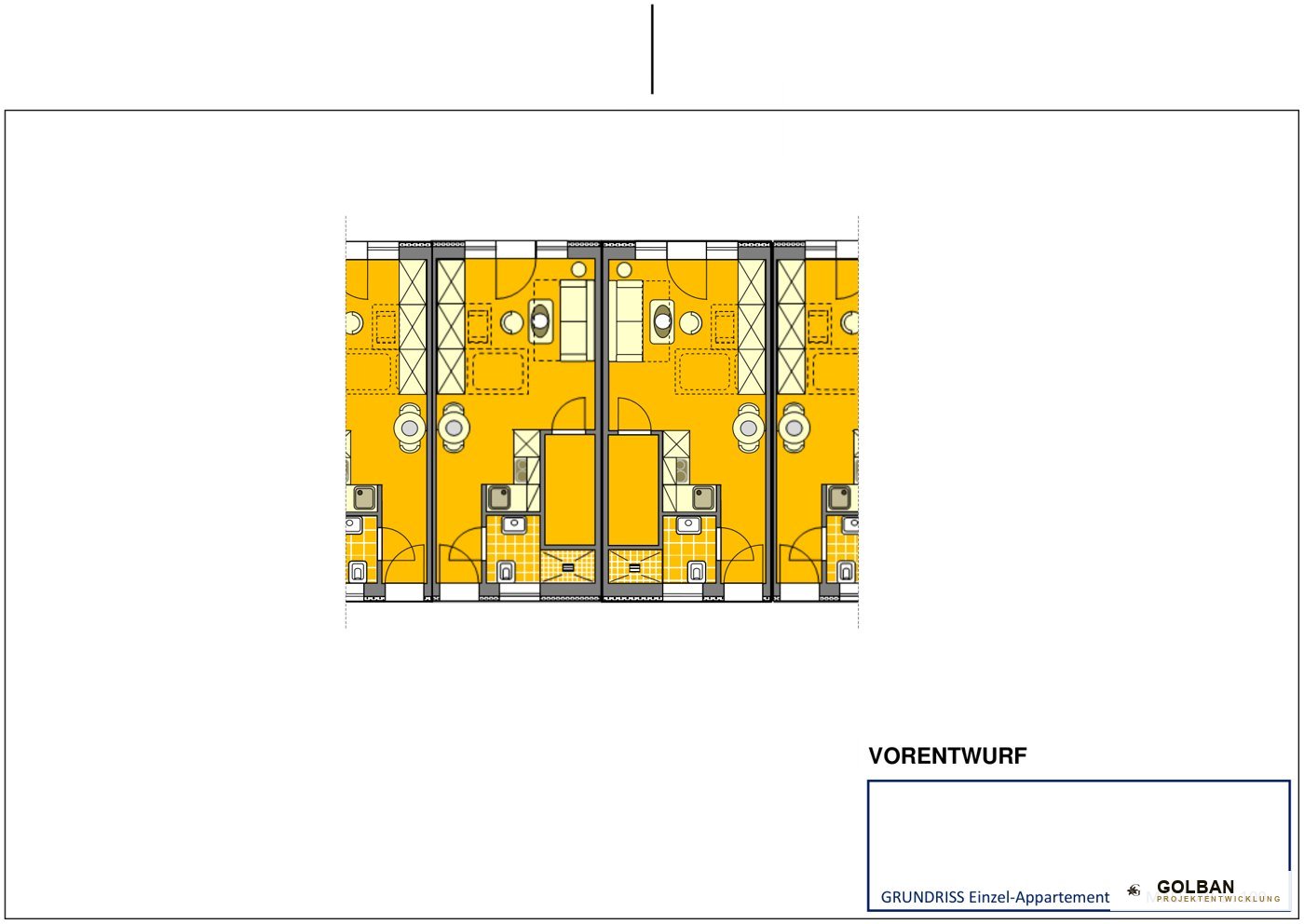Grundriss Einzel-Appartement